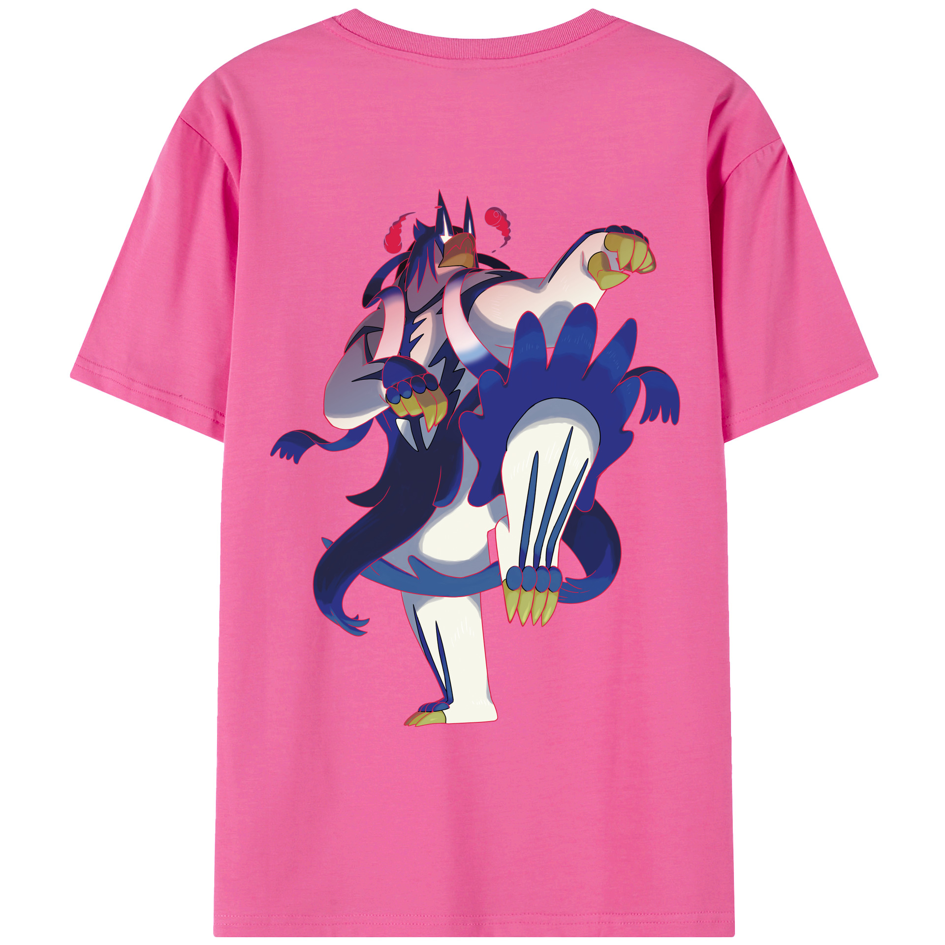 （画像用） ポケットモンスター Pokémon レディース半袖Tシャツ(バックプリント)